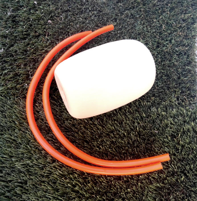 2 Replacement Latex Bands Plus Foam Shock Absorber